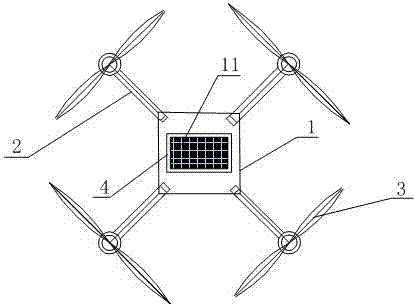 Unmanned aerial vehicle capable of flying in cold weathers