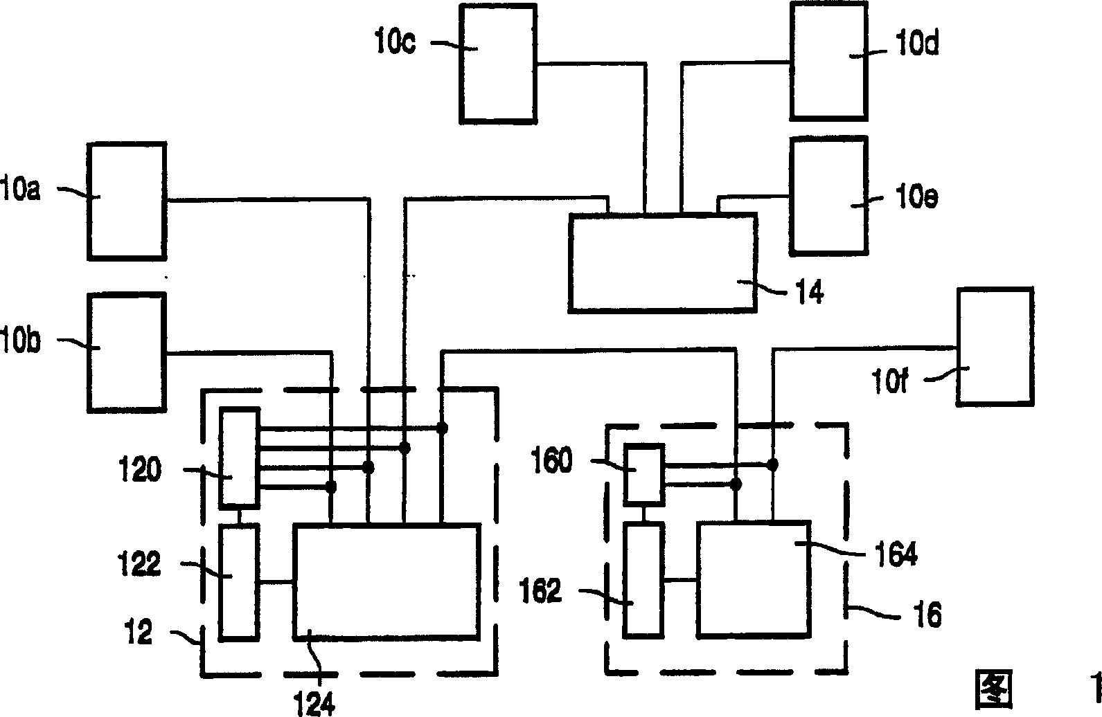 Communication bus system operable in a sleep mode and a normal mode