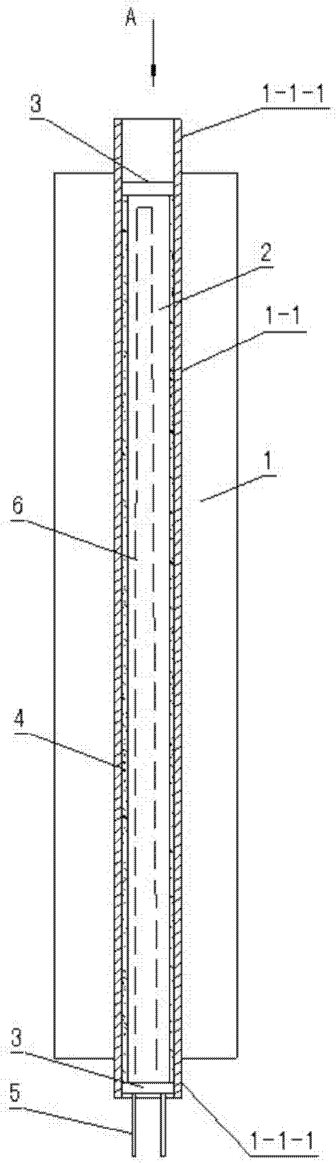 Radiating unit of directly-heated type electric heater and manufacturing method of radiating unit