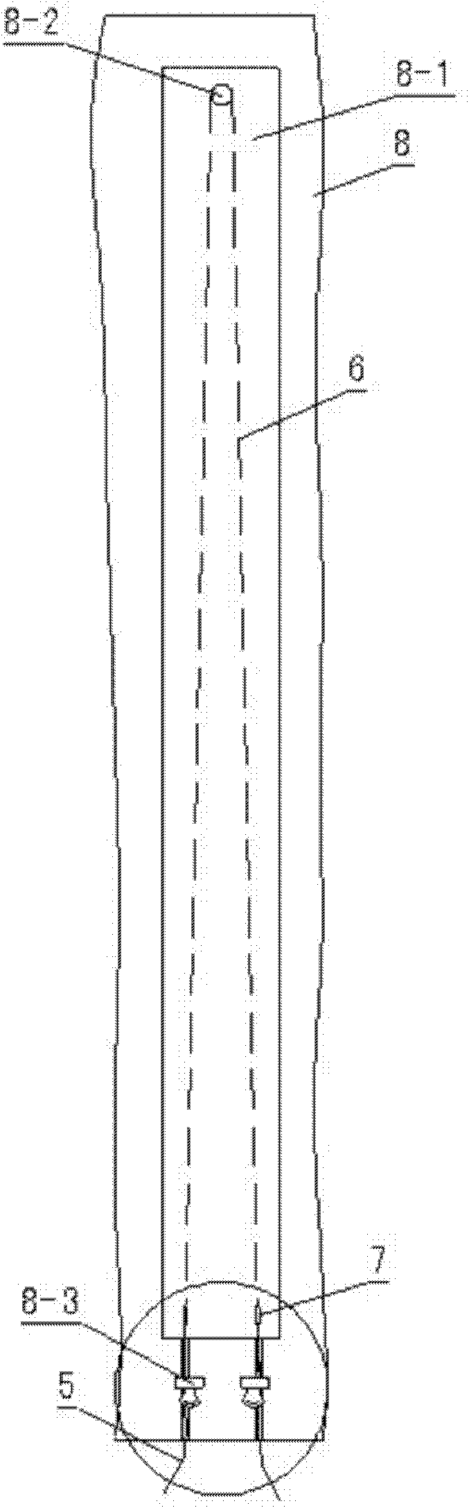 Radiating unit of directly-heated type electric heater and manufacturing method of radiating unit