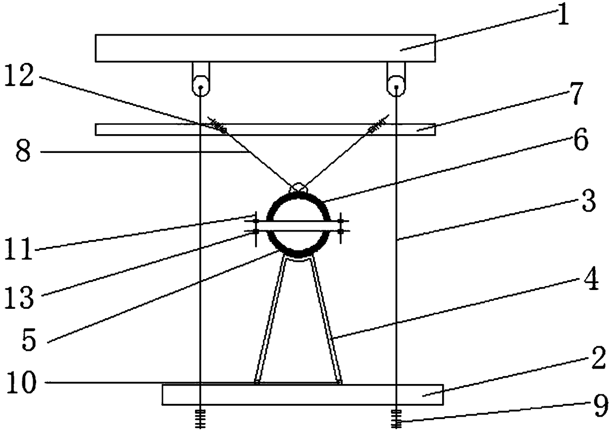 A pipe mounting bracket