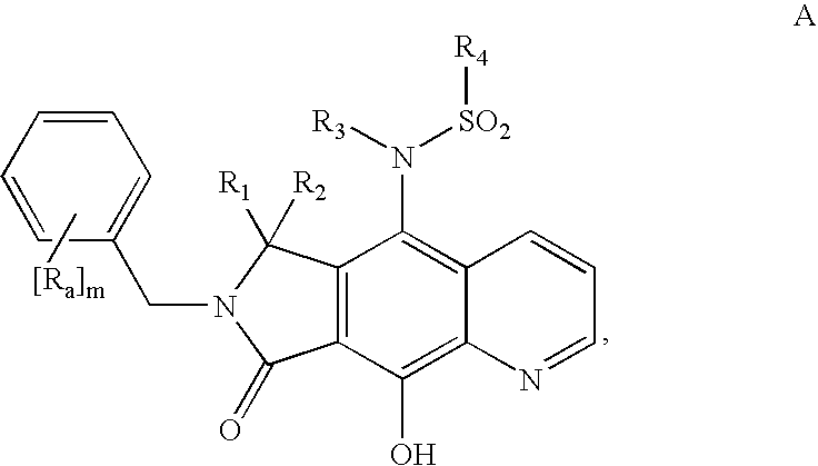 Integrase inhibitor compounds