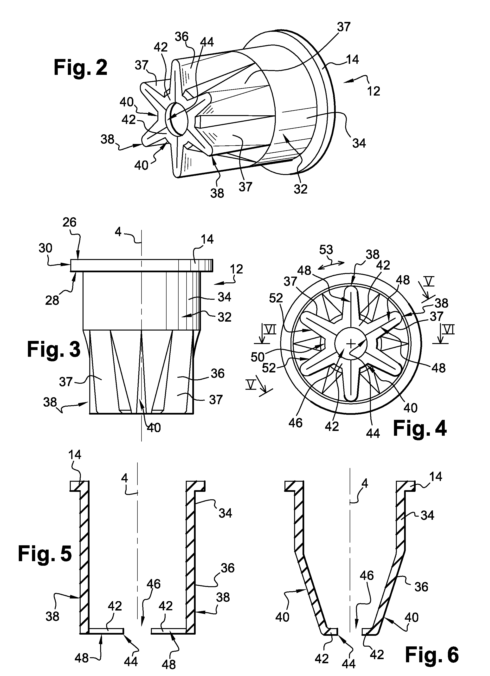 Makeup device including a wiper