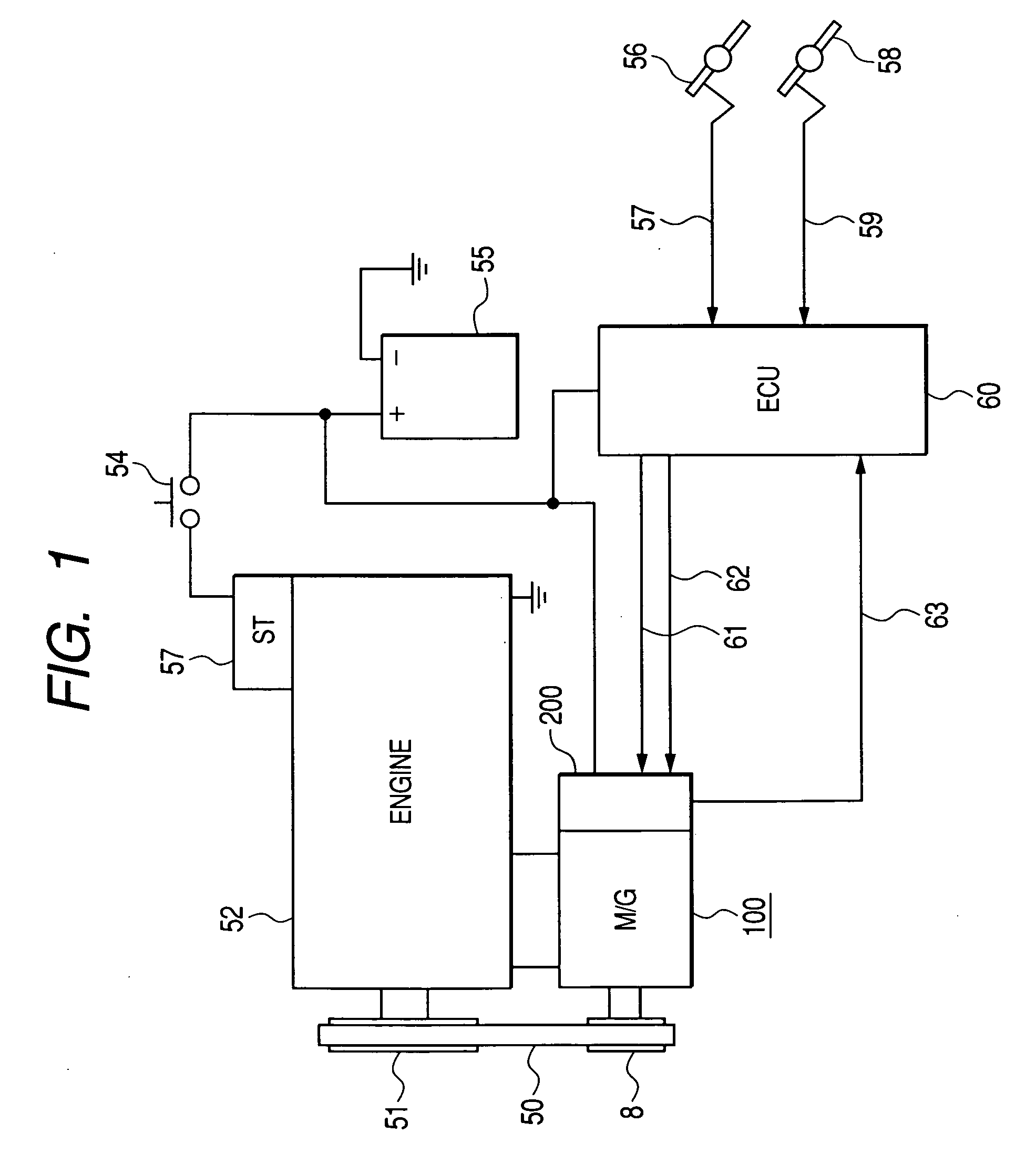 Driving/electric-power generating system for vehicle