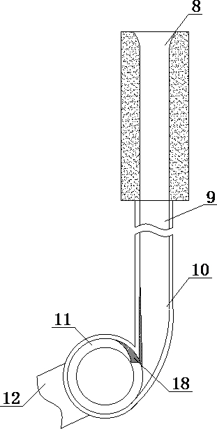 Double-shaft rotational flow energy dissipation spillway tunnel structure