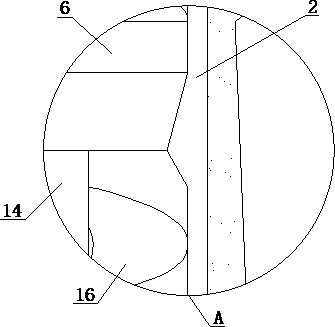 Double-shaft rotational flow energy dissipation spillway tunnel structure