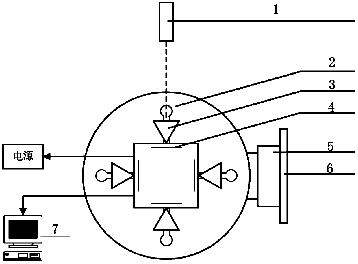 Lens position calibration method for multi-lens vision acquisition device