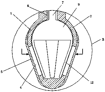 Vaginal secretion sampling device for obstetrics clinical application