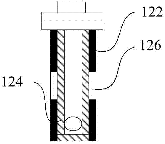 Method and device for submersed nozzle slag line of automatic adjusting slab caster