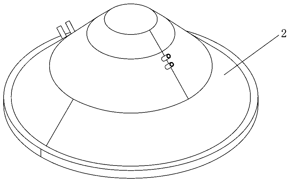 A vacuum drying device for powder metallurgy