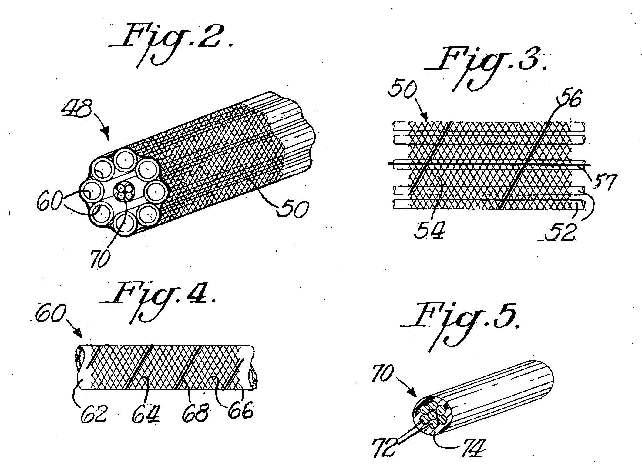 Hydraulic and electric umbilical connection for an inspection vehicle for inspecting a liquid-filled tank