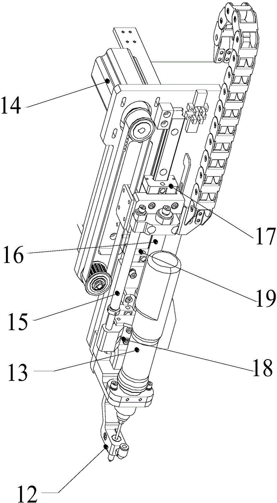 Automatic screw tightening device and torque testing method thereof
