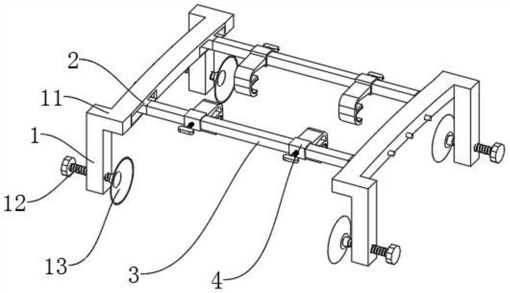 Adjustable chest opener for general thoracic surgery