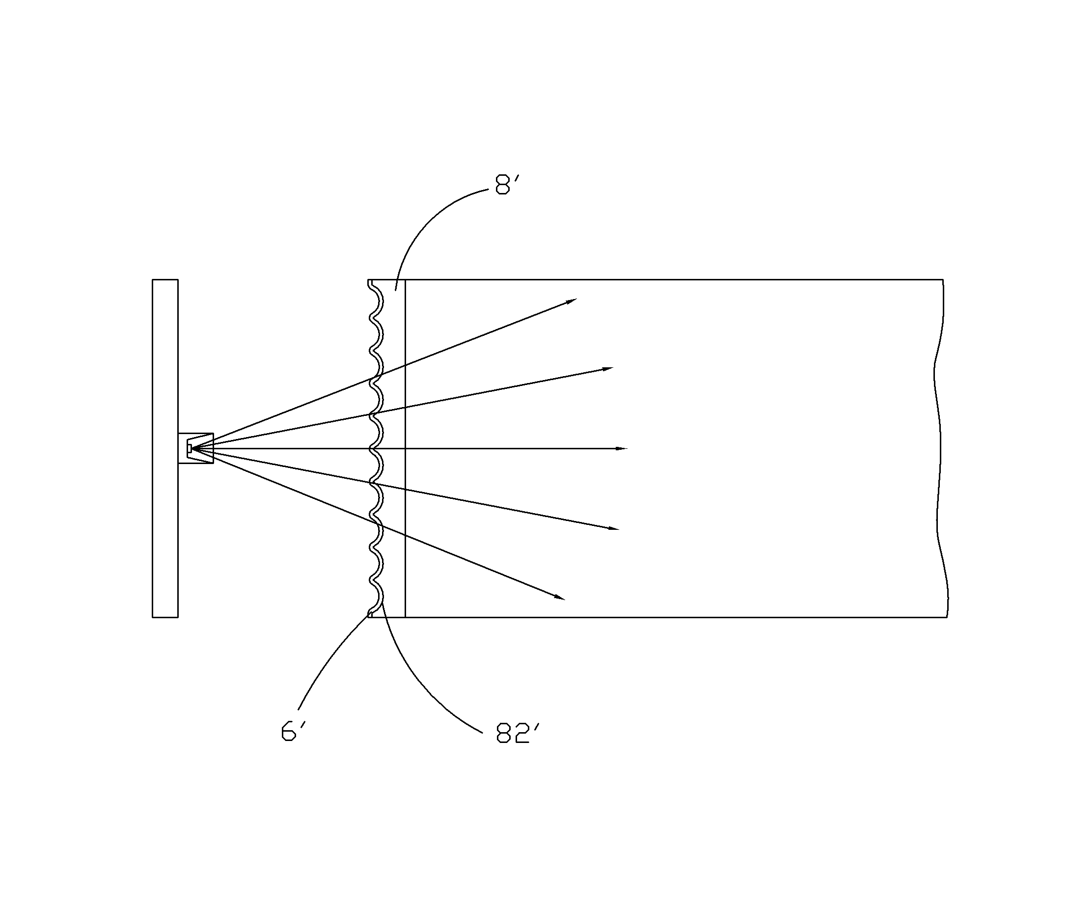 Lateral entering type backlight module