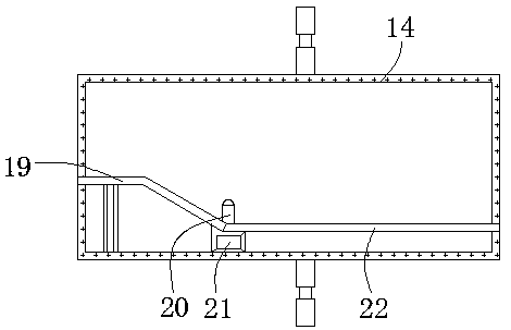 A gear rotation balance degree detection device for a mechanical manufacturing system