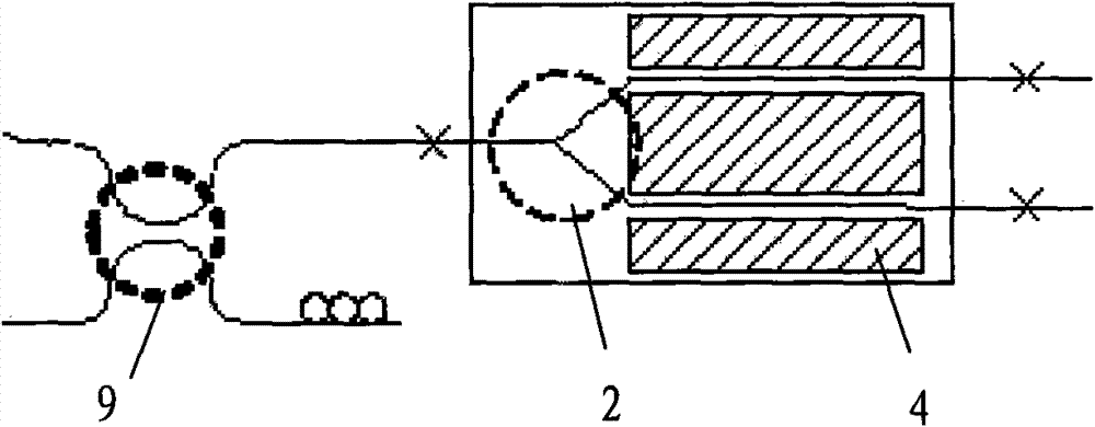 Multifunctional integrated optical modulator and production method thereof