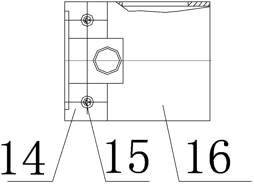 Continuous reflection type laser detection device