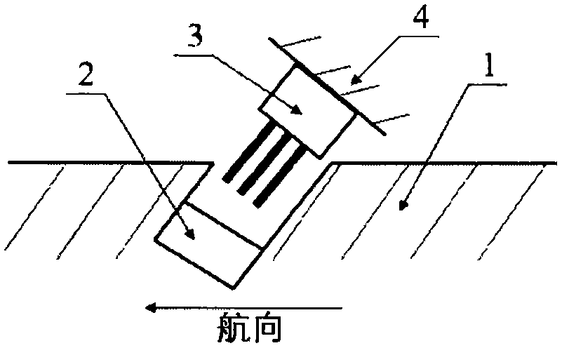 Electrical separation device for aircraft
