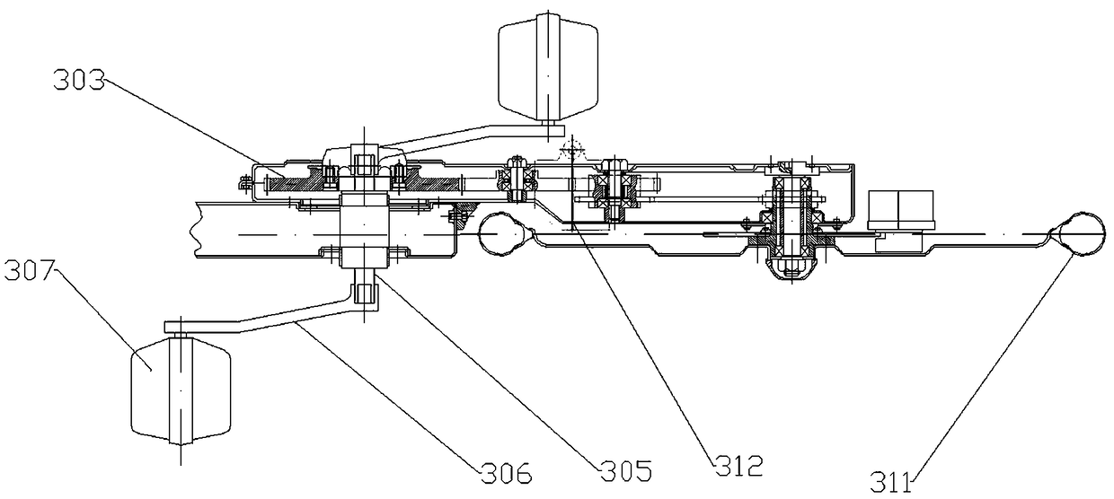 Transmission separable folding portable bicycle and folding method thereof