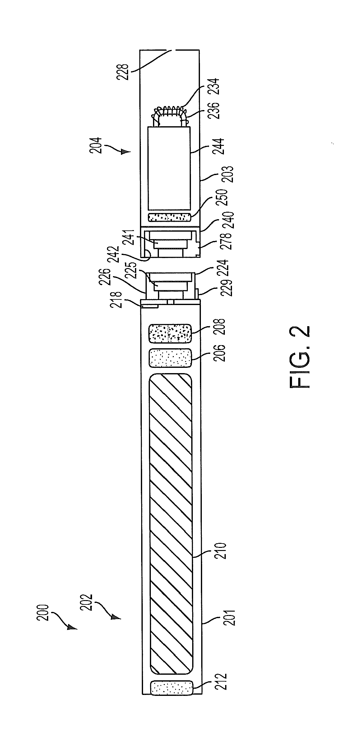 Control body for an electronic smoking article