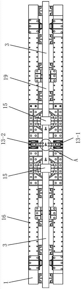 A bimetal composite pipe bending test device