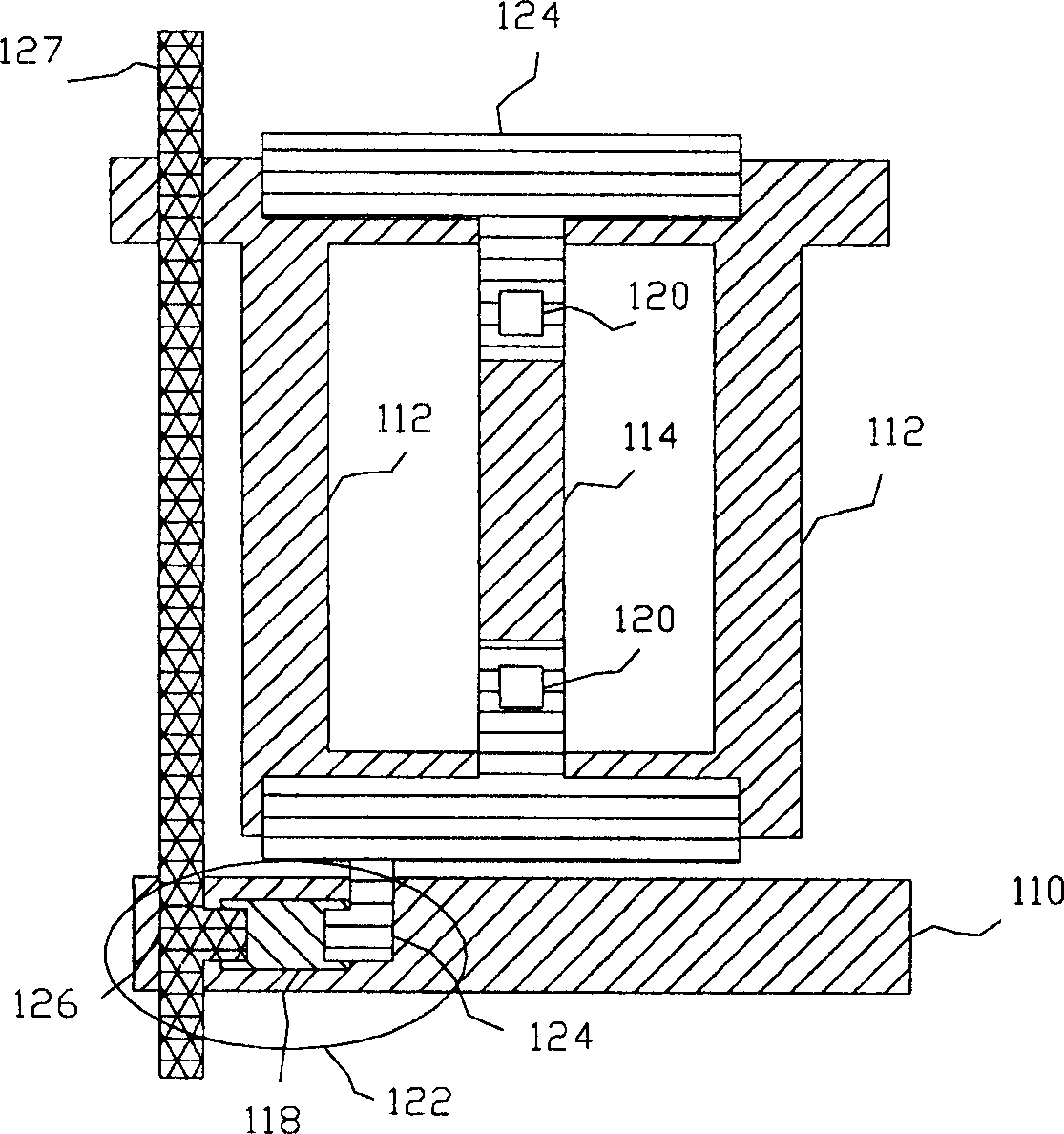Transverse electric field liquid crystal display device picture element, and its substrate and picture element process