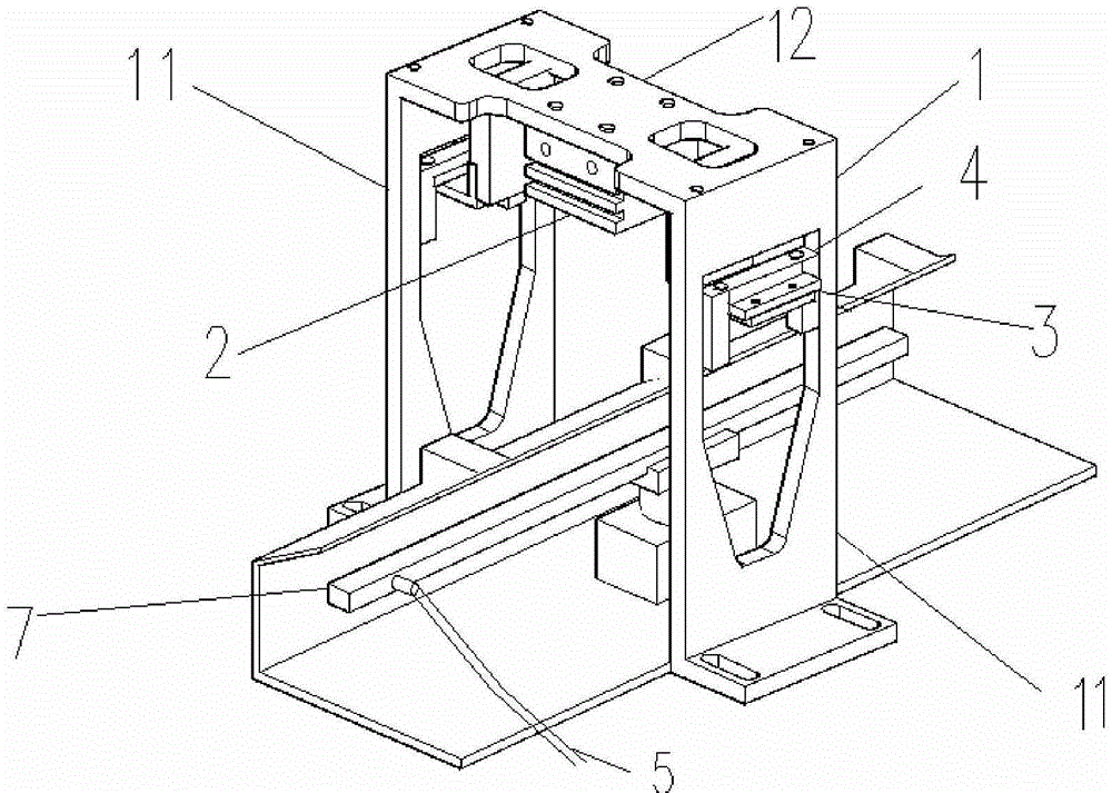 Pneumatic correction device for cell transferring