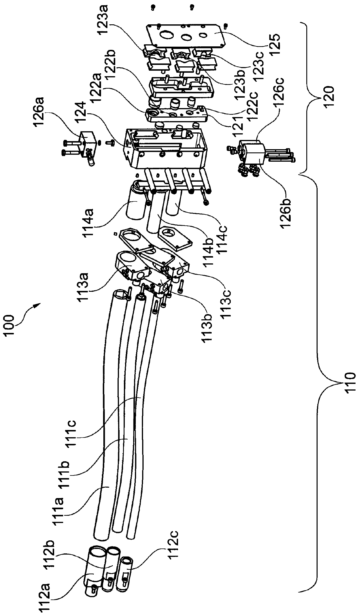 Mechanism for supplying mechanical fasteners