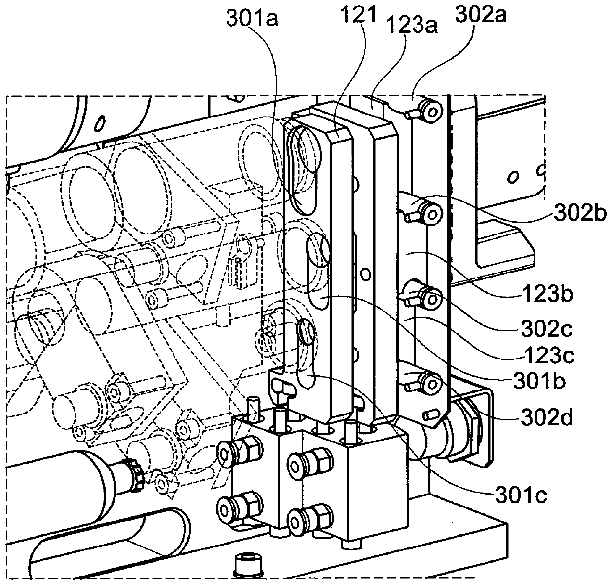 Mechanism for supplying mechanical fasteners