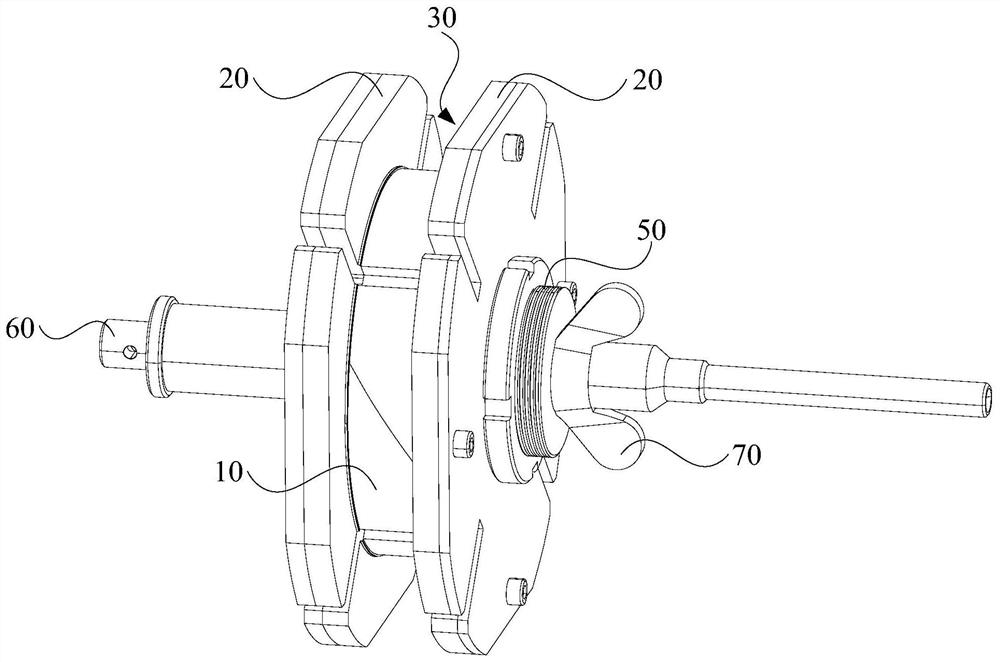 Winding former, winding device and winding method