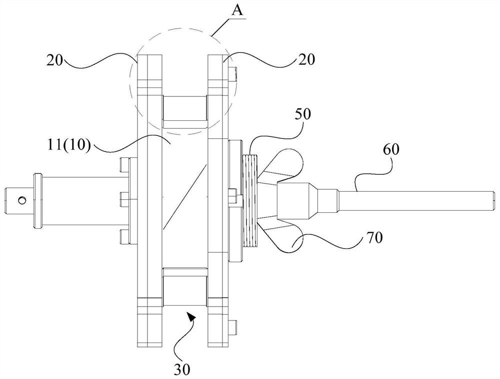 Winding former, winding device and winding method