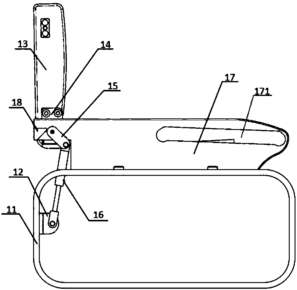 Composition of a new type of railway passenger car longitudinal sleeper