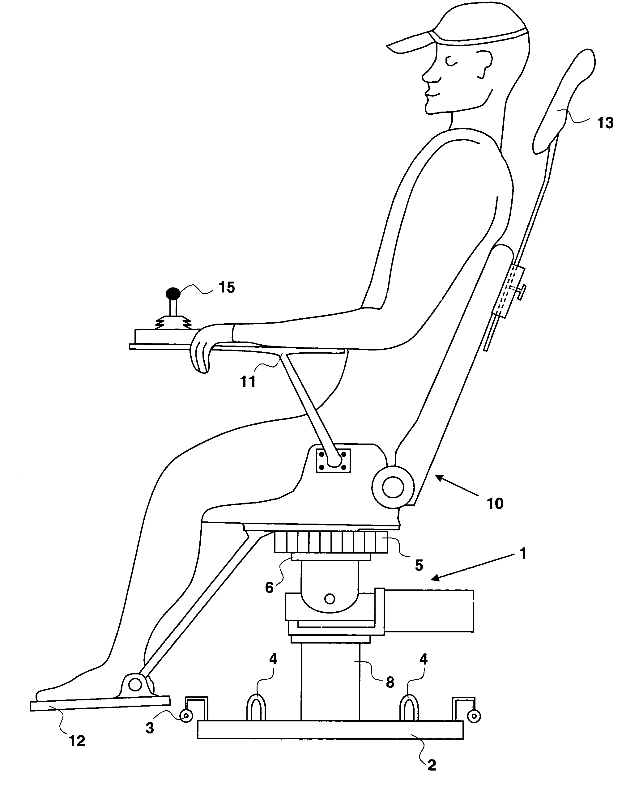Autonomous, self leveling, self correcting anti-motion sickness chair, bed and table
