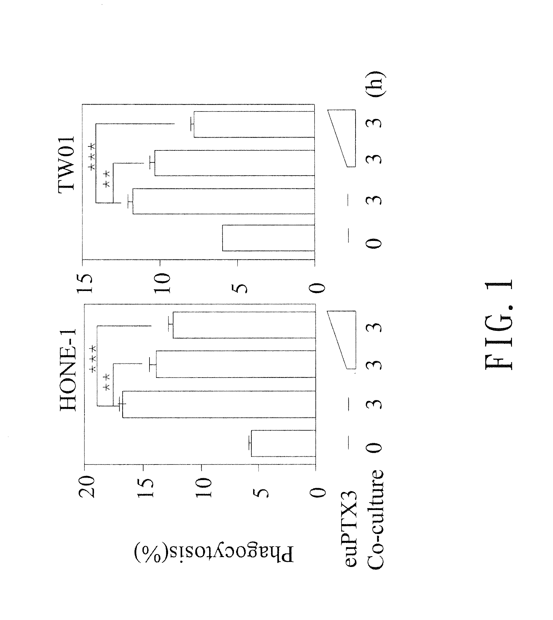 Amino acid sequence for inhibiting ptx3 to treat nasopharyngeal carcinoma