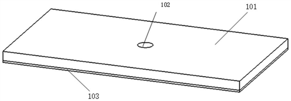 Convenient replacement structure for defect test simulation in GIS gas chamber