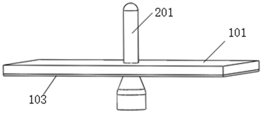 Convenient replacement structure for defect test simulation in GIS gas chamber