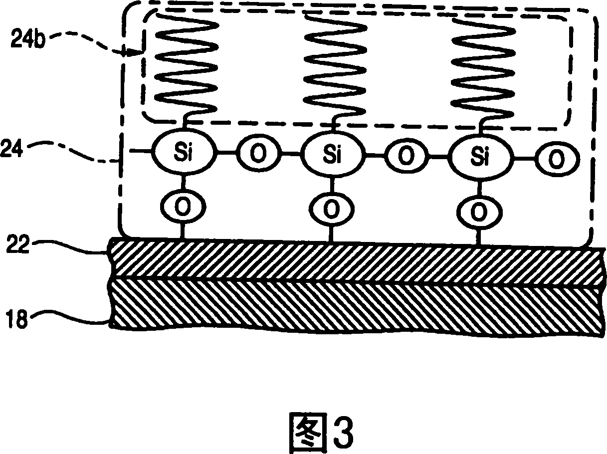 Lyophobic film coating part, liquid spraying device and member