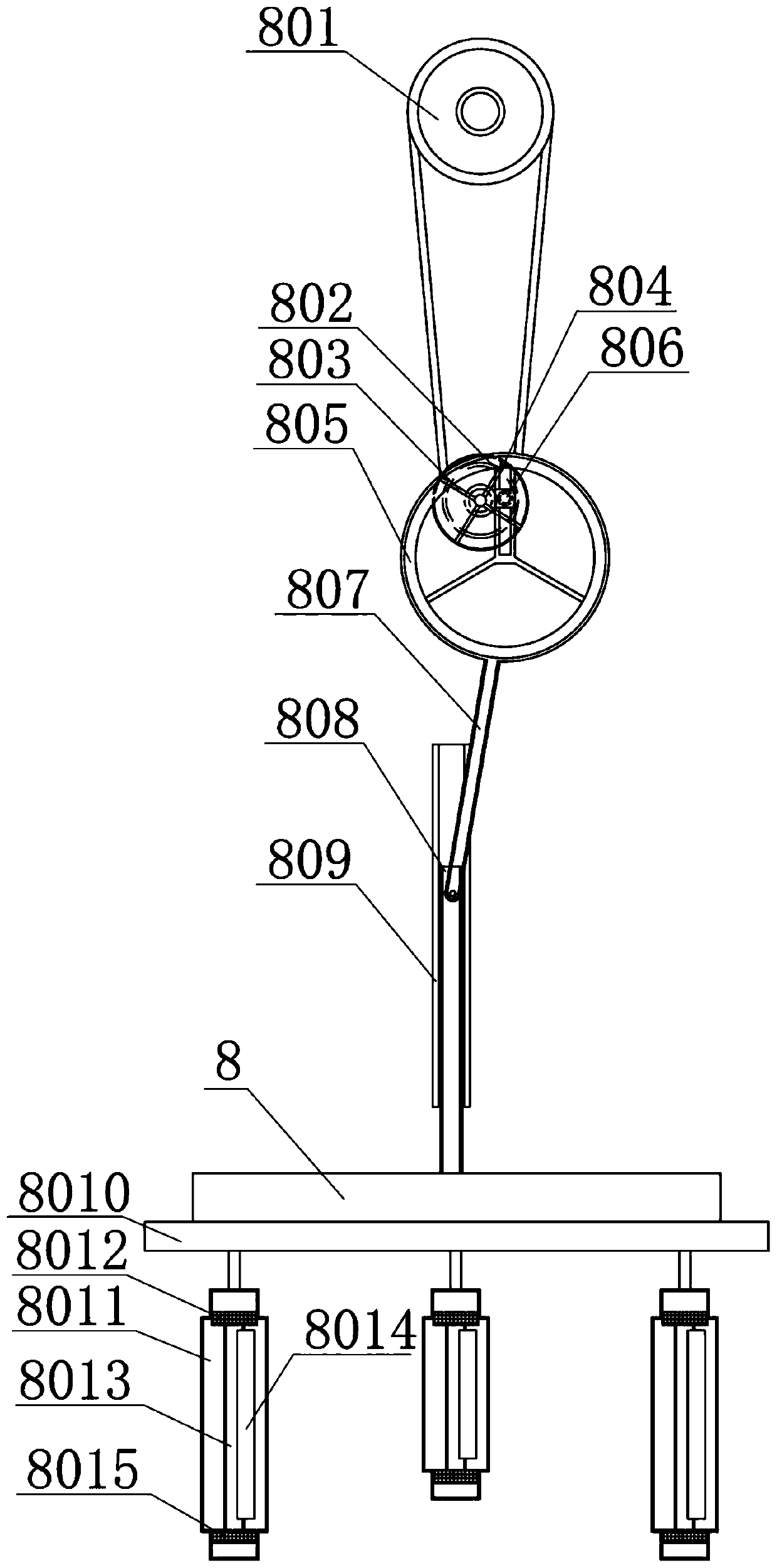 Forming die of prefabricated component