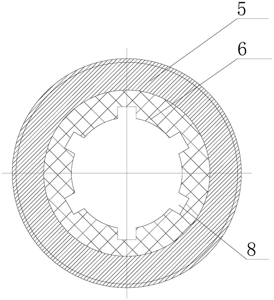 Gate pump with water-lubricated bearing