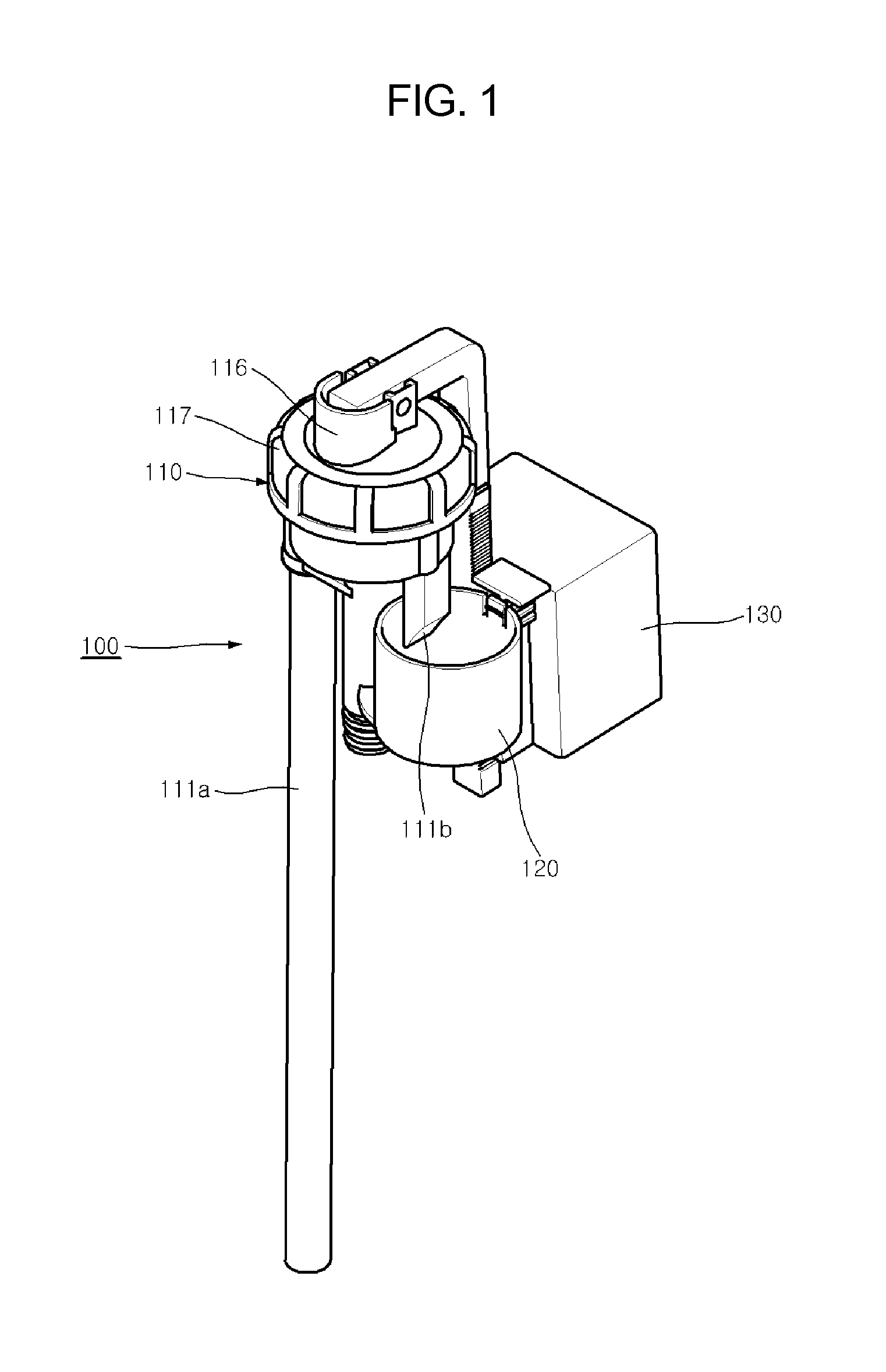 Apparatus for preventing backflow of fill valve in water toilet