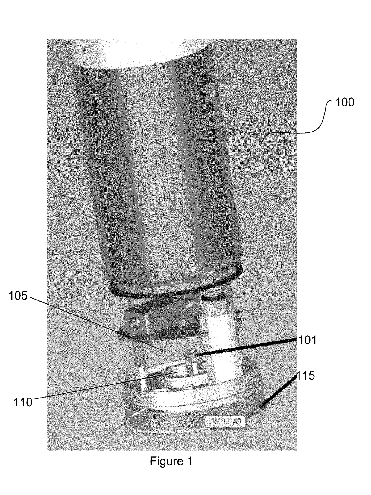 Inhalation device with heating, stirring and leak preventing components