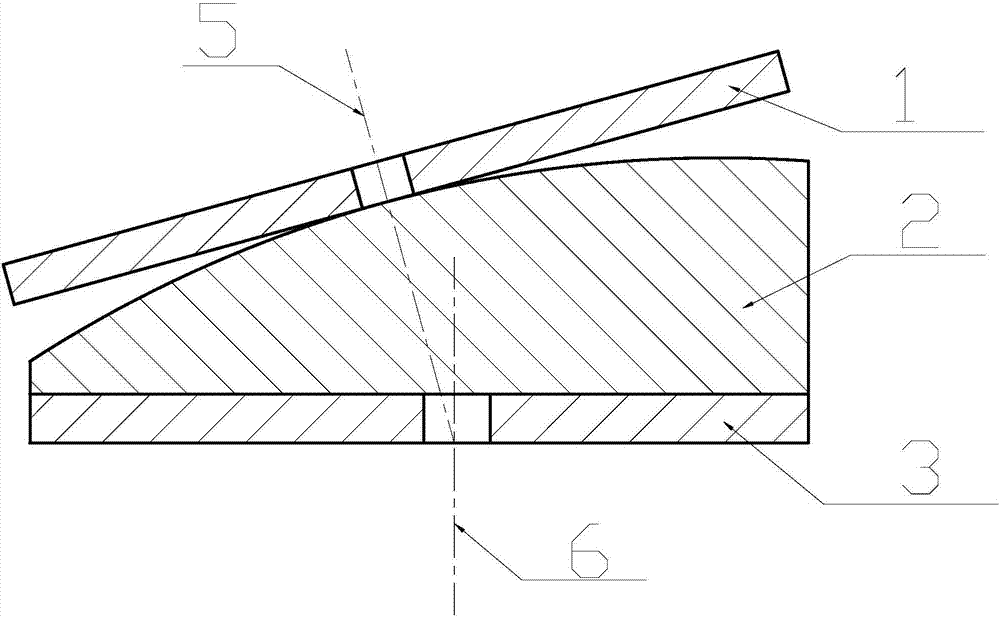 Guiding type embedded drill bushing