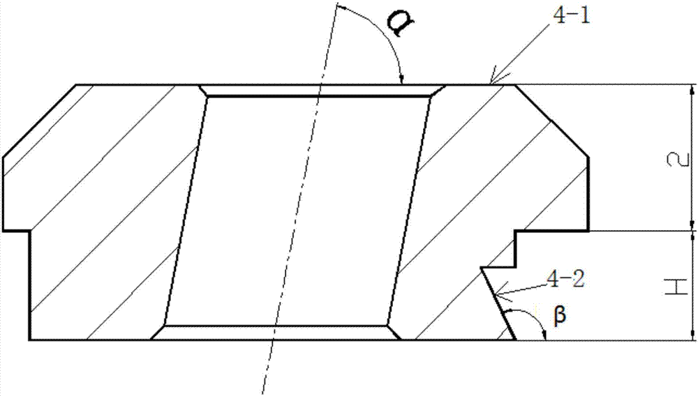 Guiding type embedded drill bushing