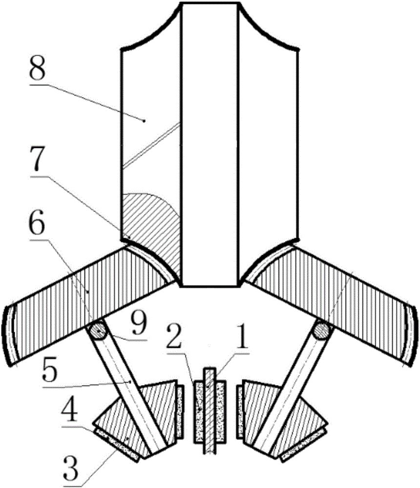 Brake friction force power generating system on electric vehicle