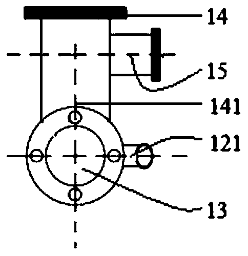 An infrared in-situ reaction test device based on pump detection and its application method