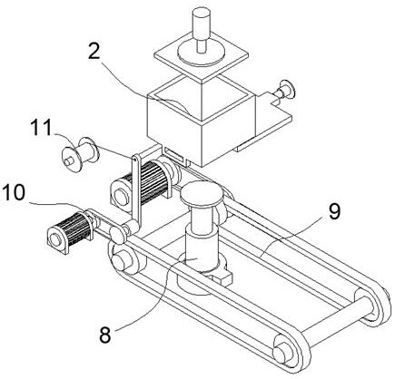 Waste paper scrap recycling and packaging treatment device