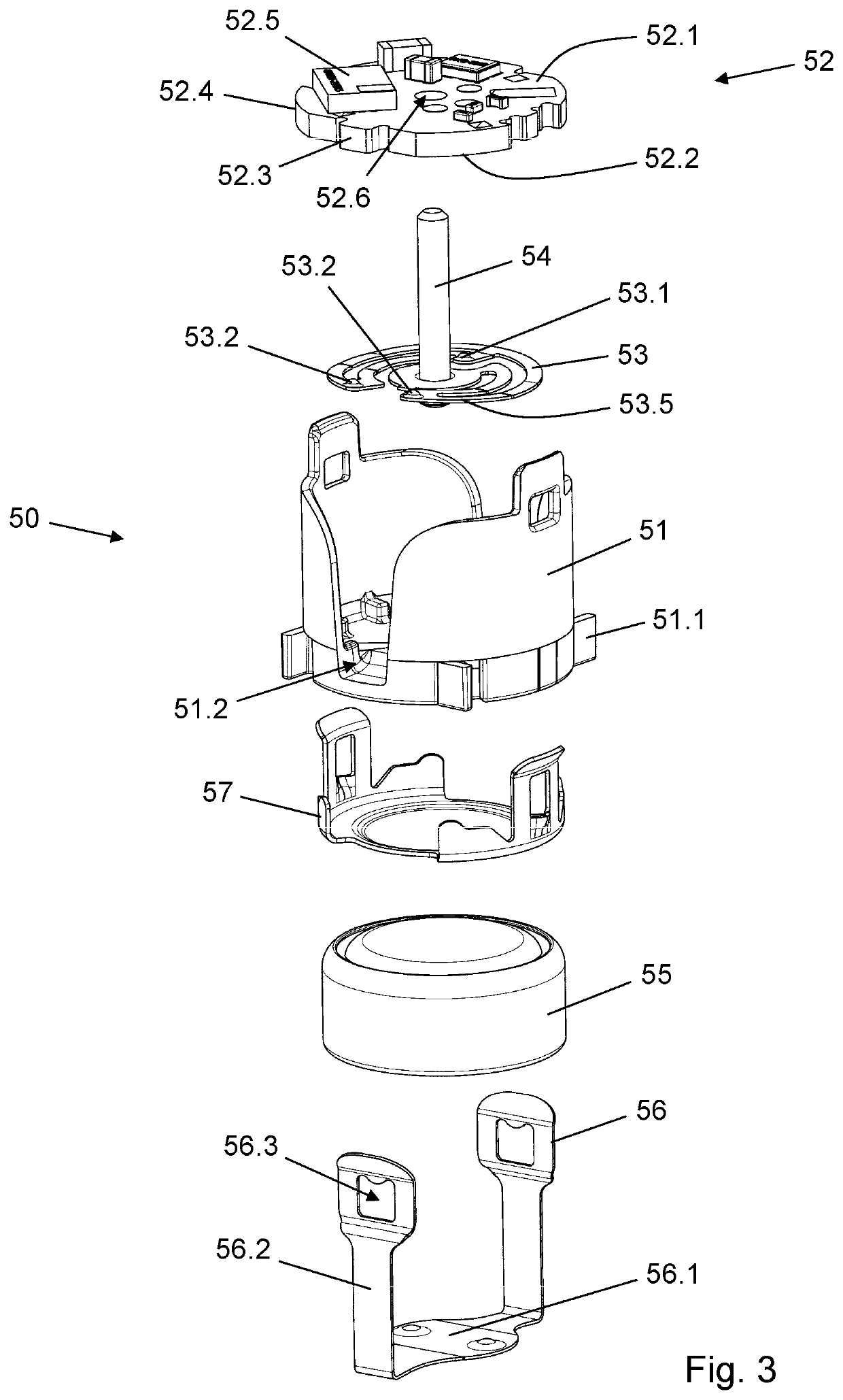 Dose sensing module