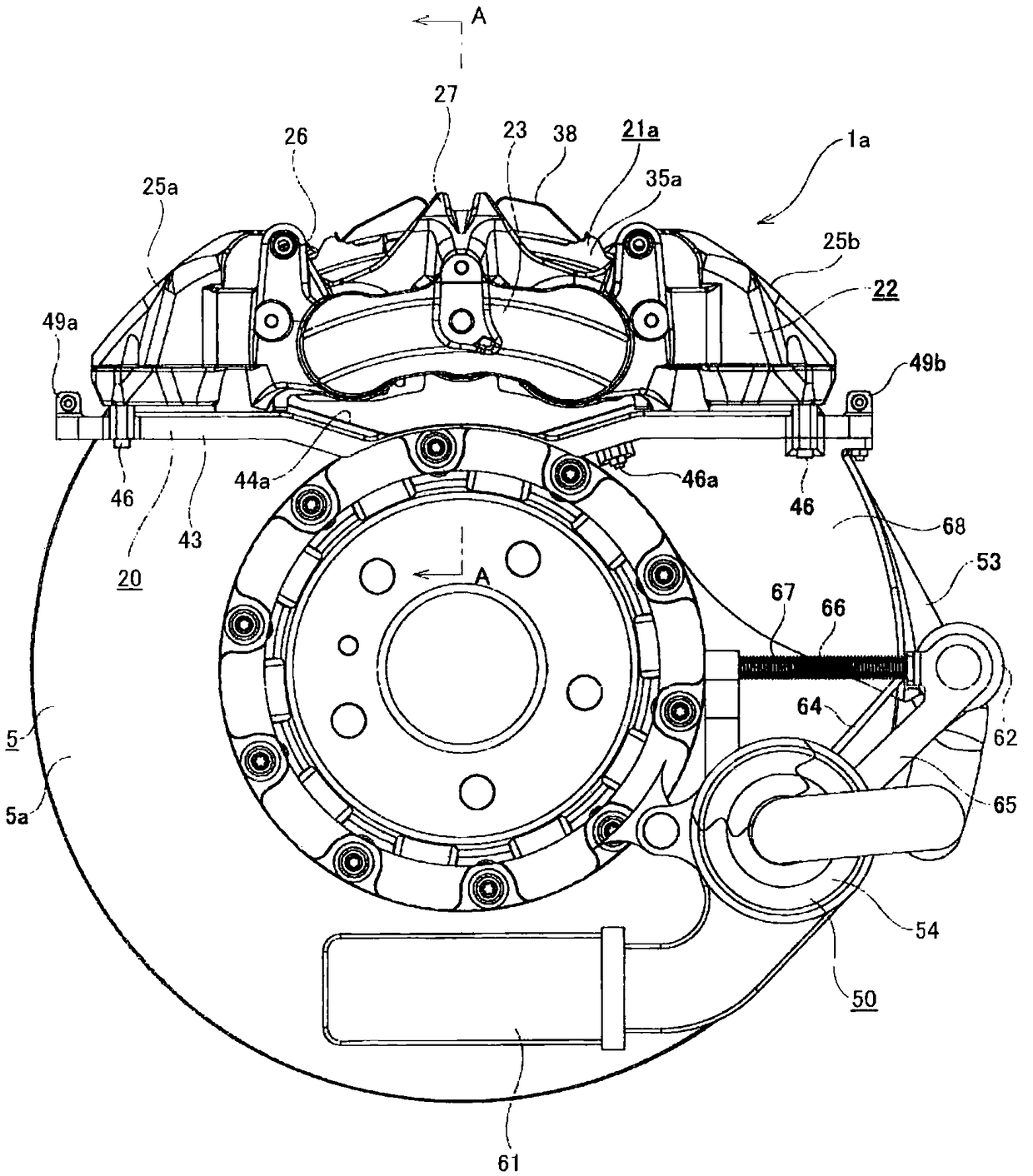 Disc brake device