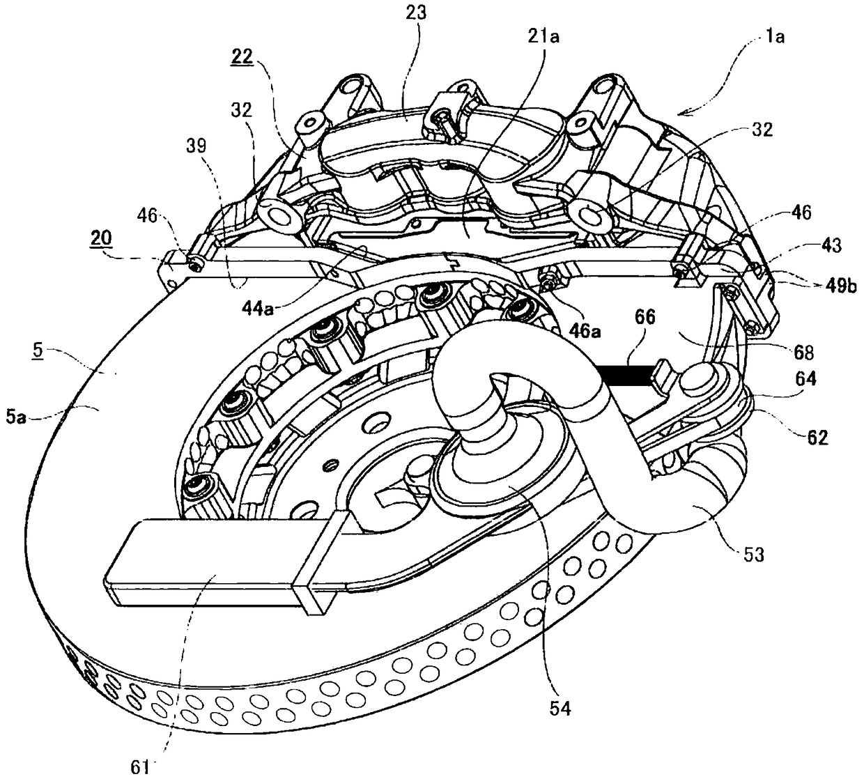 Disc brake device