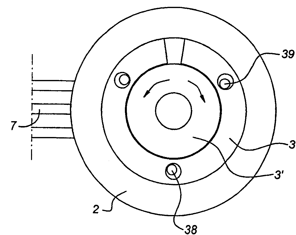 High pressure or middle pressure rotating connector and marine structure